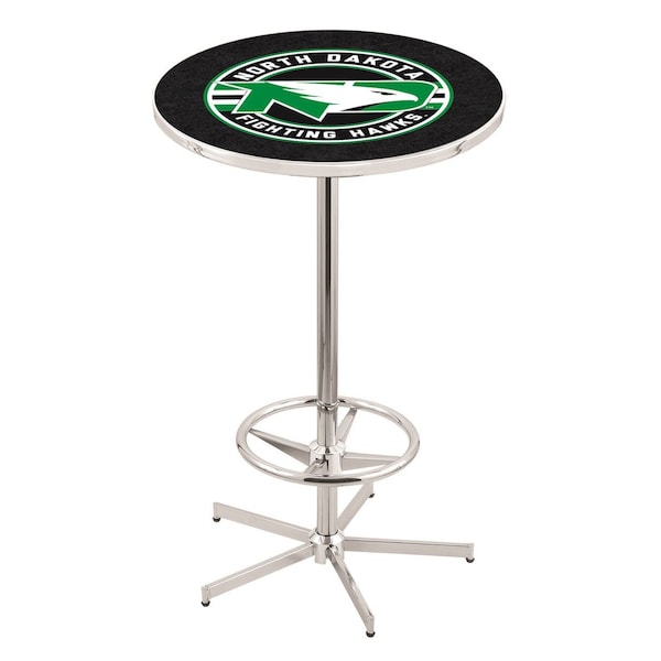 42" Chrome North Dakota Pub Table